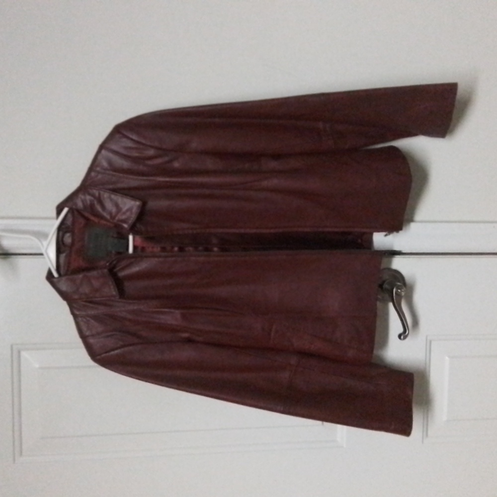 Womens leather jacket